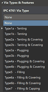 New Altium IPC-4761 VIA Support