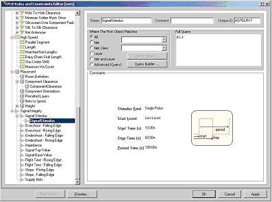 Das Altium PCB Editor Menue