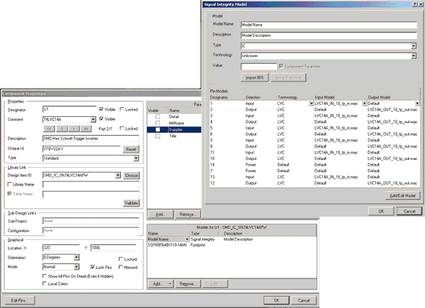 Altium Menue Simulationsmodell einfgen