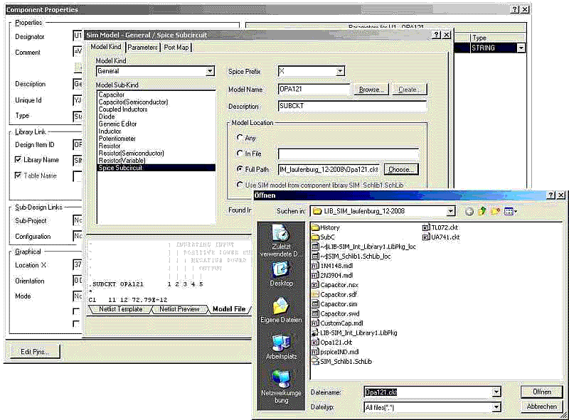 Altium Menue Components Properties