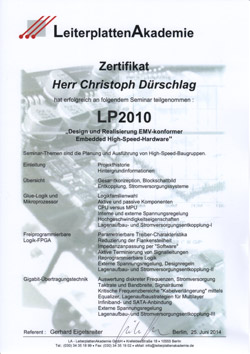 Kopie Zertifikat Leiterplattenakademie LP 2010